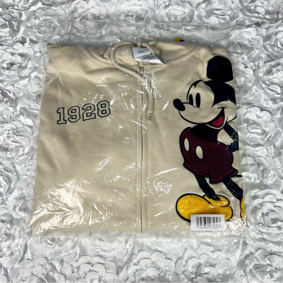 Womens Disney Mickey Minnie Pluto Full Zip Up Hoodie - Picture 5 of 8